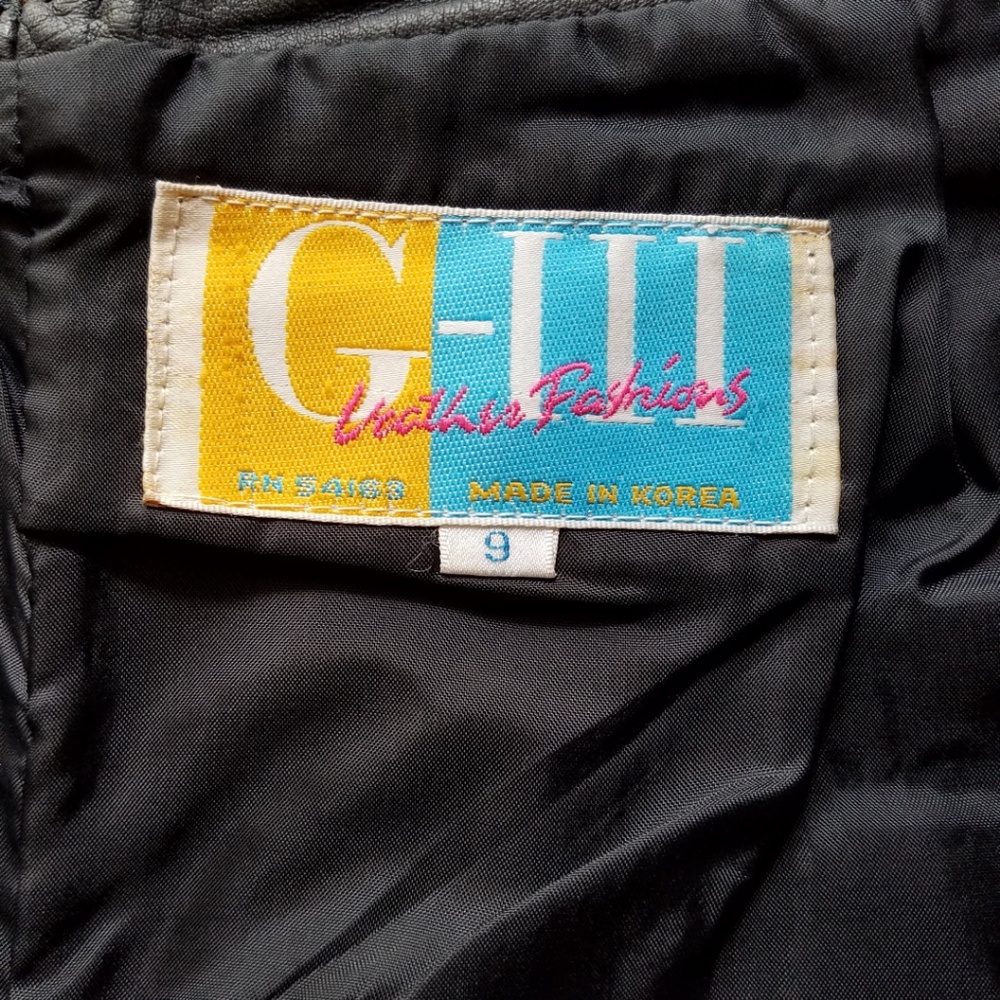 Vintage G-III Leather Skirt - Picture 6 of 8